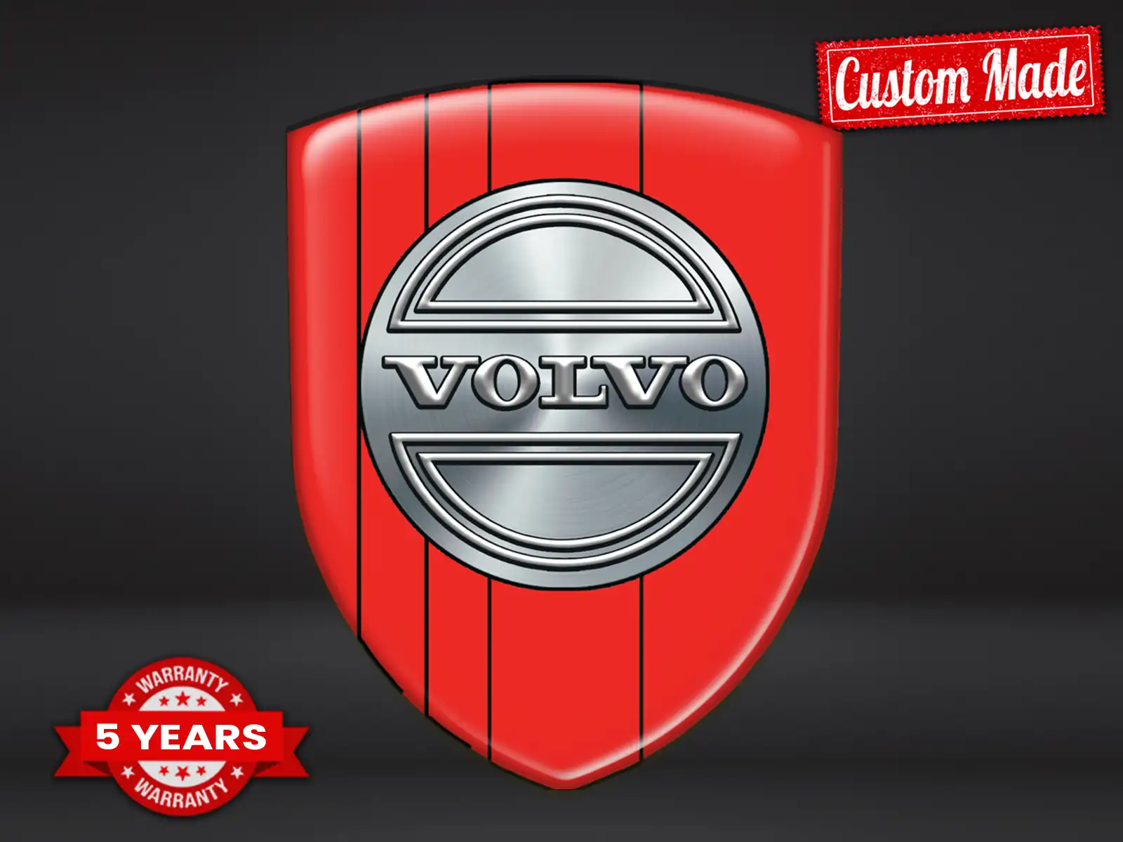 Volvo Pegatina En Relieve Moderna Estilosa Máxima Edición